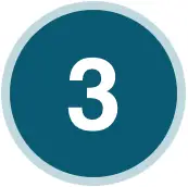 number 3 icon