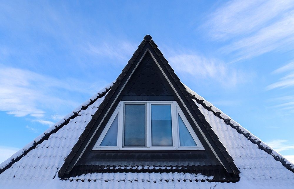 de Roof with Sunlight window