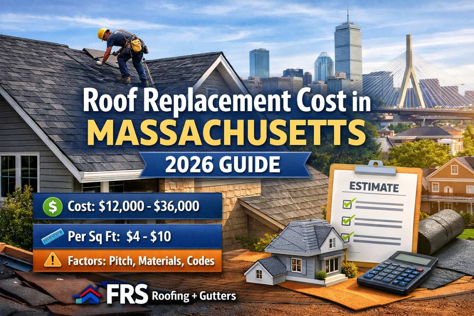 Roof Replacement Cost Massachusetts
