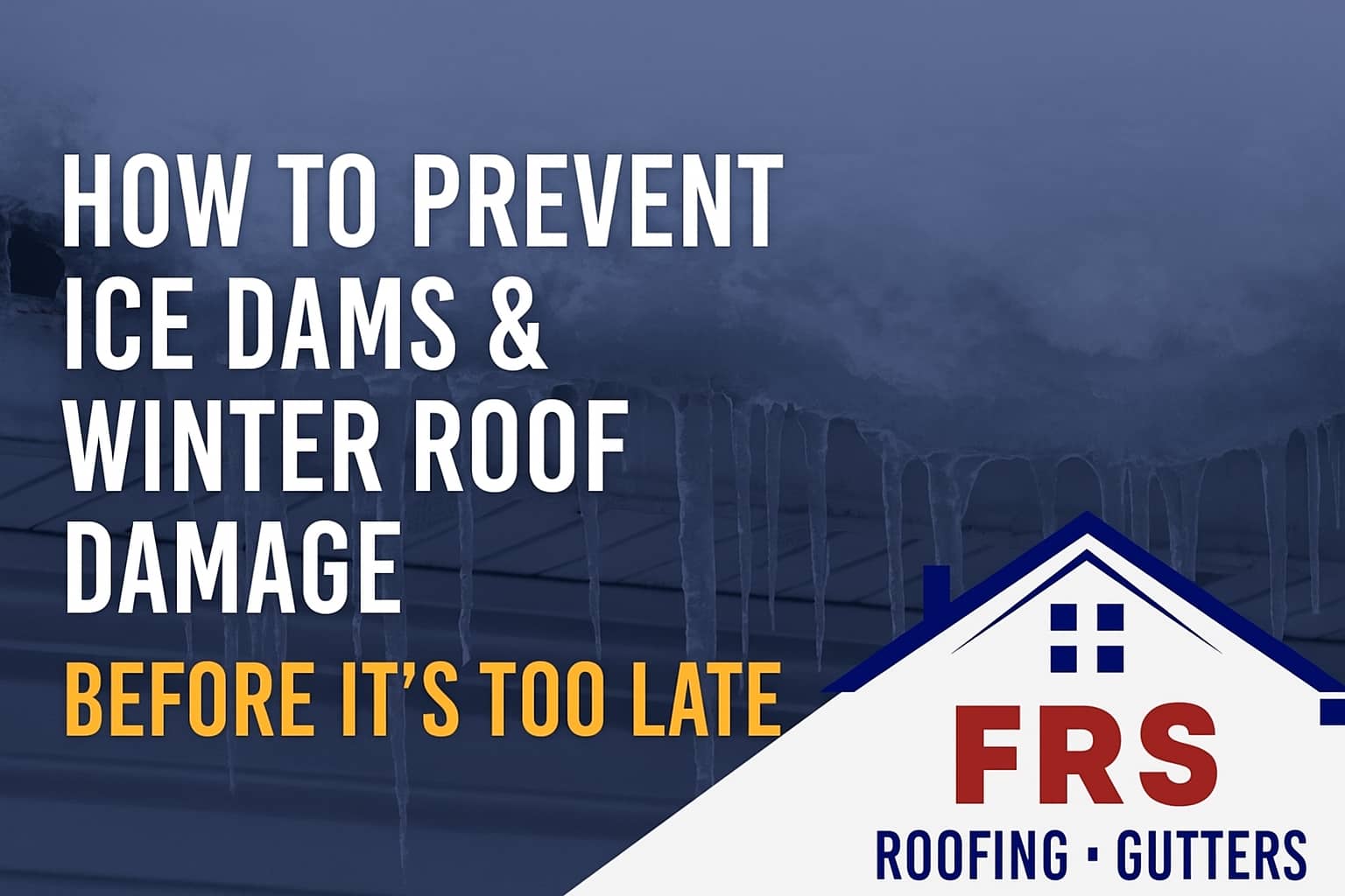 winter roof damage Winter roof damage repair