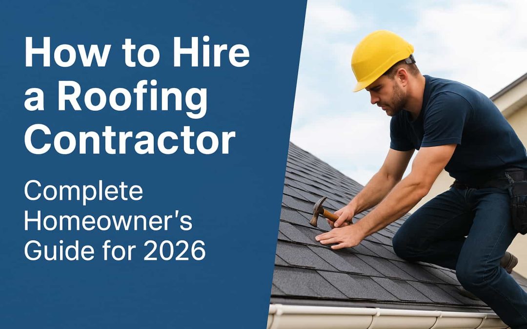 How to Hire a Roofing Contractor – Complete Homeowner’s Guide for 2026