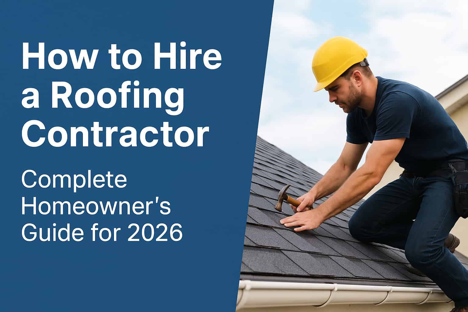 How to Hire a Roofing Contractor – Complete Homeowner’s Guide for 2026