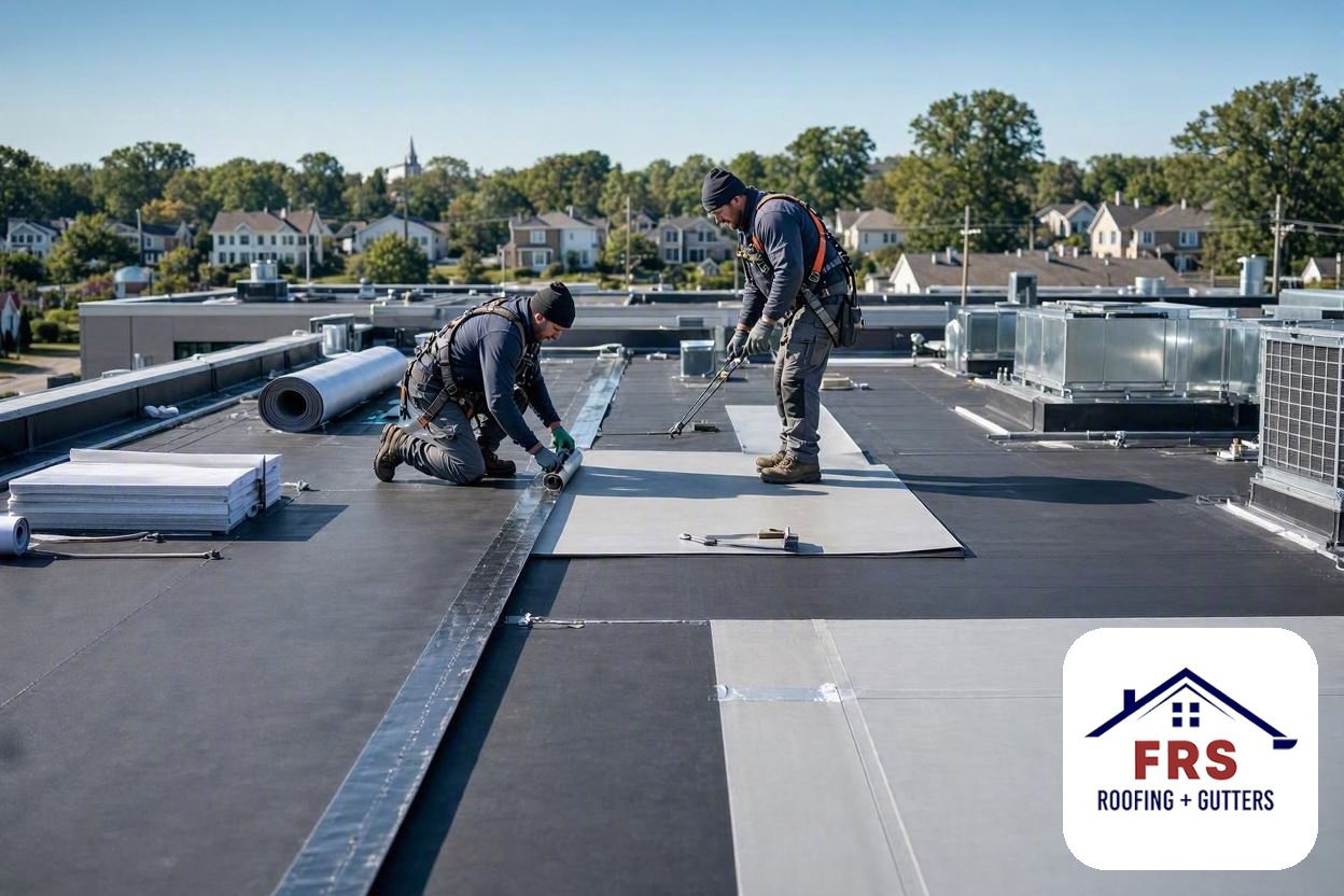 Office Buildings by FRS Roofing in Greater Massachusetts