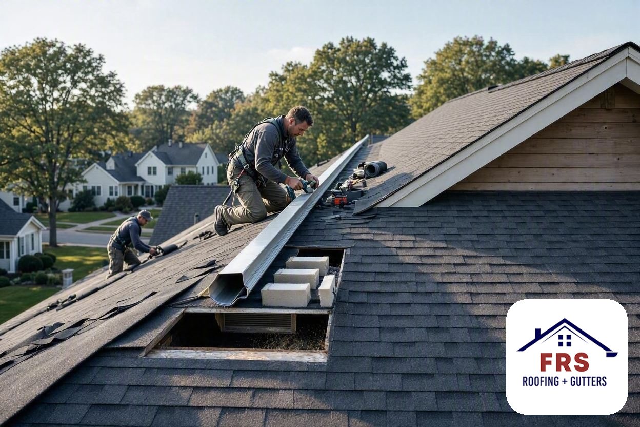 Roof & Attic Ventilation by FRS Roofing in Greater Massachusetts